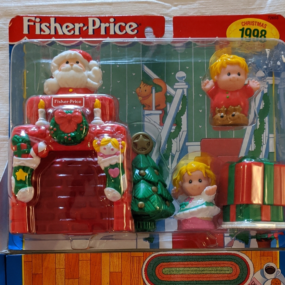 Fisher Price Little People New In Box- Christmas Collectible Vintage 1998